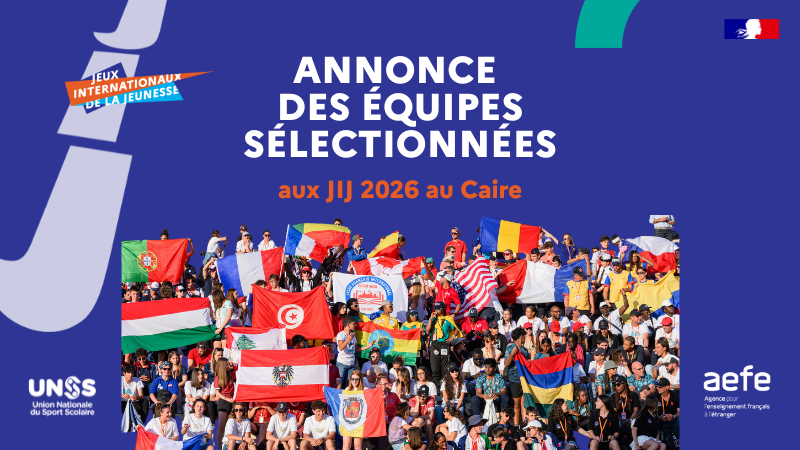 annonce équipes sélectionnées JIJ Le Caire 2026