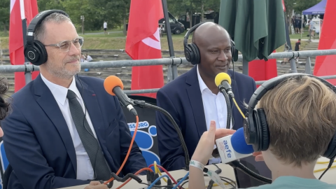 🎙️ Emission de webradio : Olivier Brochet et Olivier Girault au micro des JRI
