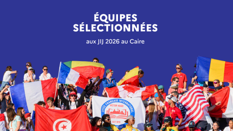 Les équipes sélectionnées aux JIJ Le Caire 2026 !