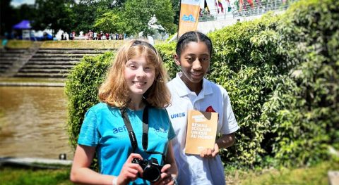 🎥 🎤 Vivez la 12e édition des Jeux internationaux de la jeunesse grâce aux Jeunes reporters internationaux !