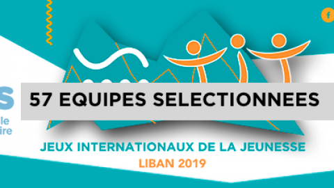 Les équipes sélectionnées pour les JIJ Liban 2019